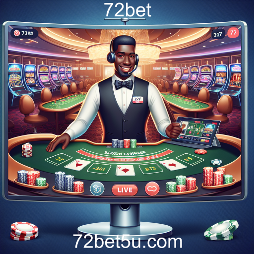 A Experiência Imersiva do Cassino Ao Vivo no 72bet